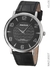 Relógio Magnum Social Slim MA21893T Pulseira de Couro Preta