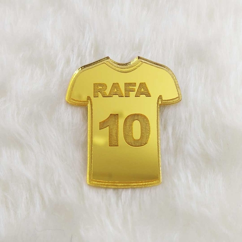 10 - Apliques Camiseta Futebol