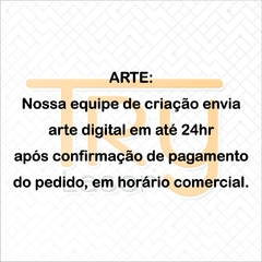 15 APLIQUE NOME COMPOSTO ACRÍLICO ESPELHADO DOURADO - Try Laser