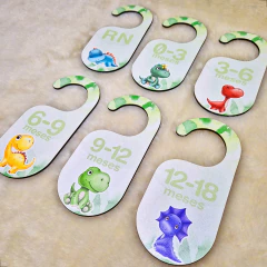 Separador Organizador Cabide Dinossauro Baby - Try Laser