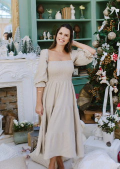 Imagem do Vestido Marina Cru