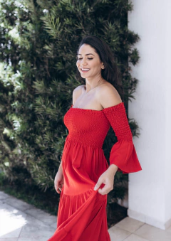 Vestido Sofia Vermelho - loja online