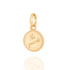 Medalha rommanel anjo da guarda folheada a ouro - 542214 - comprar online