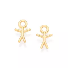 BRINCO ROMMANEL MENINO PALITO BANHADO A OURO 18K - TAM.ÚNICO 526915