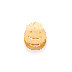 Pingente rommanel folheado a ouro menino - 540685
