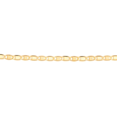 cordão chapinha rommanel folheado a ouro - tam.42cm - 531155 - comprar online