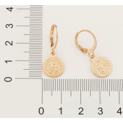 CARTELA DE BRINCOS ROMMANEL - MEDALHA DE SÃO BENTO + KIT BRINCO FLOR E ZIRCÔNIA. - ENACESSORIOS • Elâine Nascimento
