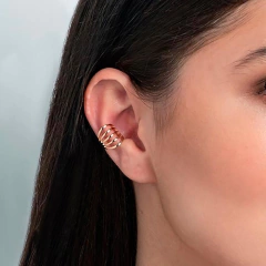 Piercing de pressão folheado a ouro - 526608 na internet