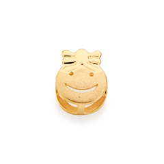 Pingente Rommanel folheado a ouro menina - 540684