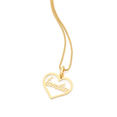 Pingente Rommanel família folheado a ouro - 542343 - comprar online