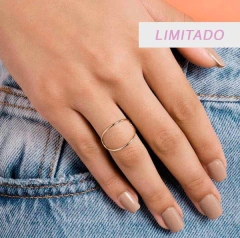 ANEL ROMMANEL FOLHEADO A OURO - 513057 - ENACESSORIOS • Elâine Nascimento