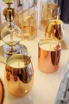 Monterrey Metalizado Candle - Velaluz