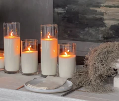 Candle Sand Wax ~ Vela de cera de arena + 1 metro de pabilo de regalo, sin fragancia, sin color