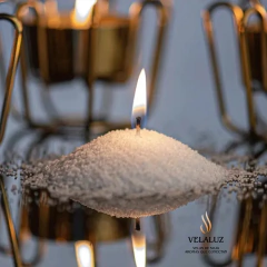 Candle Sand Wax ~ Vela de cera de arena + 1 metro de pabilo de regalo, sin fragancia, sin color - tienda online