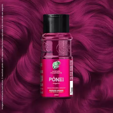 6 Un. Máscara Pigmentante Kamaleão Color Pônei 150ml