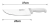 Cuchilla Boker Arbolito antibacterial 25cm - comprar online