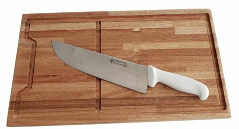 Tabla de asado 50x28x3 + Cuchilla Boker Arbolito
