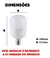 Lampada Led Bulbo Hp 50w 6500k E27 110v/220v Bivolt Avant - loja online