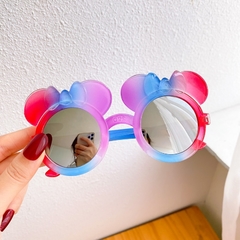 Novas crianças bonito gradiente cores dos desenhos animados urso gato coelho óculos de sol meninas meninos ao ar livre decorar proteção uv moda eyewear - comprar online