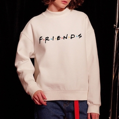 Moletom feminino com capuz, estampa de letras e amigos, manga comprida, 5 cores, s, m, l, xl, novo, 2021