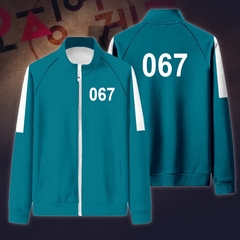 round 6 jaqueta calças redondas seis trajes das mulheres dos homens cosplay esportes zíper cardigan digital 456 impressão bolso moletom conjunto - comprar online