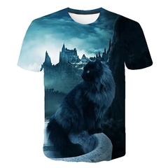 2021 legal moda t camisa para homem e mulher adorável dois gatos impressão 3d t-shirts de manga curta verão camisas masculinas t camisas XXS-6XL na internet
