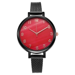 Wokai relógios de pulso de luxo feminino, relógio de quartzo pulseira de silicone visor de relógio feminino casual - comprar online