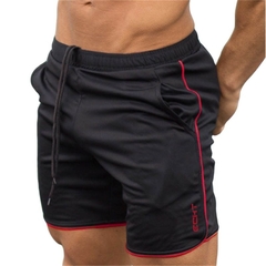Calções esportivo respirável gitf, calções para academia, treino de musculação, corrida, secagem rápida