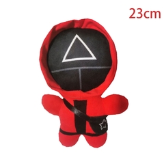 Máscaras de festa round 6 cosplay máscara vilão papel jogar adereços acessórios redondos seis adereços para halloween festa carnaval natal - Lojas Stefano