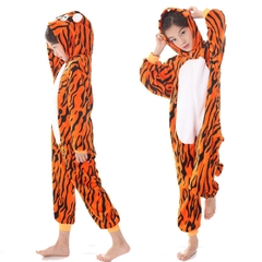 Imagem do Conjunto de pijamas de unicórnio kigurumi, pijamas quentes de flanela para meninos, cosplay em azul e vermelho