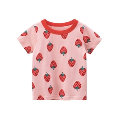 T camisa do bebê dos desenhos animados do bebê crianças meninos meninas crianças algodão manga curta roupas de verão das crianças camiseta roupas da criança - Lojas Stefano