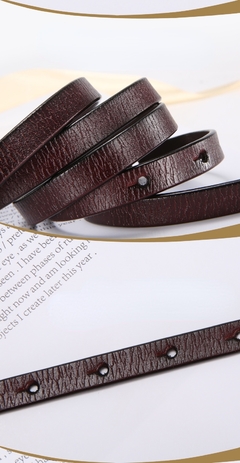 2021 nova moda simples ins cinto feminino cinto selvagem retro fivela de cobre saia decorativa casaco com jeans cinto na internet