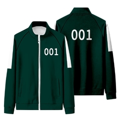 round 6 jaqueta calças redondas seis trajes das mulheres dos homens cosplay esportes zíper cardigan digital 456 impressão bolso moletom conjunto - Lojas Stefano