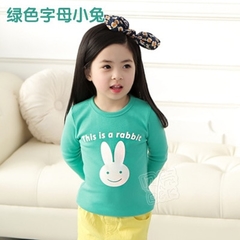 Camisa manga longa estampada para crianças, camiseta básica de algodão com desenho animado para bebês e meninas, primavera e outono, 2020 na internet
