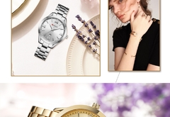 Curren relógio de ouro mulher relógios senhoras criativo aço pulseira feminina relógios relógio feminino relogio feminino montre femme na internet