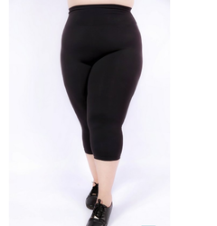 CALÇA CORSARIO PLUS SIZE CINTURA ALTA SUPLEX ACADEMIA G1 G2 G3 - comprar online