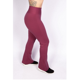 Imagem do Calça Flare /suplex /boca De Sino/bailarina/Cós Alto 9cm, P M G GG