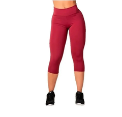 CALÇA CORSARIO BASICA CINTURA ALTA 8 CM FITNESS, P M G GG