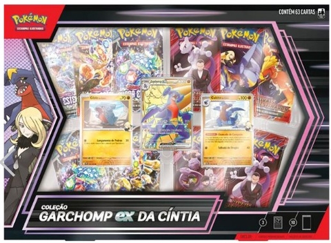 Jogo de Cartas Pokémon Garchomp EX da Cintia - Copag