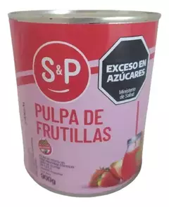 Pulpa de frutillas - "S&P" - 900 gr. - comprar online
