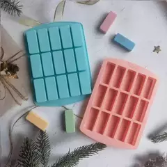 Molde silicona mini barritas x15