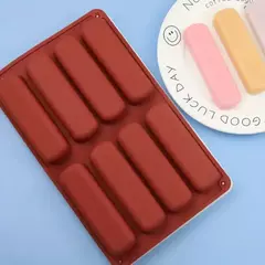 Molde silicona vainillas x8