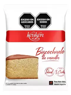 Bizcohuelo vainilla KEUKEN 500gr - comprar online