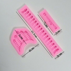 Molde silicona Guardas y bordes x 3 piezas - comprar online