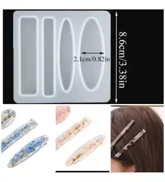 Molde de silicona para resina formas para hebillas - comprar online