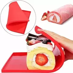 Molde silicona bandeja p/ pionono 30x25cm