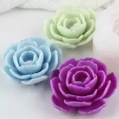 Molde silicona vela camellia grande en internet
