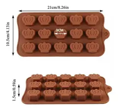Molde silicona corona x15u. - Granashop