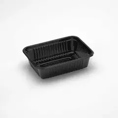 Bandeja Plast. Negra PET