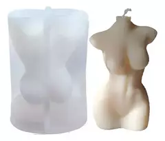 Molde silicona cuerpo de mujer